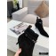 Louis Vuitton Heel 5.5cm Call Back Ankle Boots Suede Black 2020