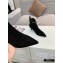 Louis Vuitton Heel 5.5cm Call Back Ankle Boots Suede Black 2020
