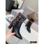 Louis Vuitton Heel 9.5cm Calfskin/Canvas Ankle Boots Black 2020