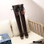 Louis Vuitton Heel 6.5cm Bliss High Tight Boots Suede Coffee 2020