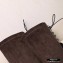 Louis Vuitton Heel 6.5cm Bliss High Tight Boots Suede Coffee 2020