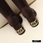 Louis Vuitton Heel 6.5cm Bliss High Tight Boots Suede Coffee 2020