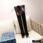 Louis Vuitton Heel 6.5cm Bliss High Tight Boots Suede Black 2020