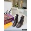 Louis Vuitton Heel 6.5cm Bliss Ankle Boots Laces Coffee 2020