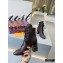 Louis Vuitton Heel 6.5cm Bliss Ankle Boots Laces Coffee 2020