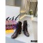 Louis Vuitton Heel 6.5cm Bliss Ankle Boots Laces Coffee 2020