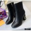 Louis Vuitton Heel 6.5cm Bliss Ankle Boots Black 2020