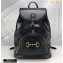 Gucci 1955 Horsebit Backpack Bag 620849 Leather Black 2020