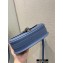 Dior Medium Bobby Bag Bag in Box Calfskin Denim Blue 2020