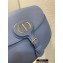 Dior Large Bobby Bag Bag in Box Calfskin Denim Blue 2020