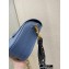 Dior Large Bobby Bag Bag in Box Calfskin Denim Blue 2020