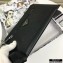 Prada Saffiano Leather Pouch Clutch Bag with Wristlet 2NH009 Black
