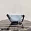 Prada Re-Nylon and Saffiano Leather Belt Bag 2VL033 Light Blue 2020