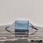 Prada Chain Handle Nylon and Leather Mini Bag 1BP019 Sky Blue 2020