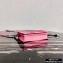 Prada Chain Handle Nylon and Leather Mini Bag 1BP019 Pink 2020