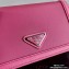 Prada Chain Handle Nylon and Leather Mini Bag 1BP019 Pink 2020
