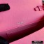Prada Chain Handle Nylon and Leather Mini Bag 1BP019 Pink 2020