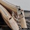 Prada Padded Nylon Mini Bag with Chain Strap 1BP044 Beige 2020