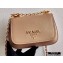 Prada Saffiano Leather Shoulder Bag 1BD275 Beige 2020