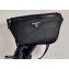 Prada Re-Nylon and Saffiano Leather Belt Bag 2VL033 Black 2020