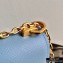 Prada Saffiano Leather Shoulder Bag 1BD275 Sky Blue 2020