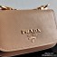 Prada Saffiano Leather Shoulder Bag 1BD275 Beige 2020