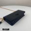 Prada Saffiano Leather Mini Bag with Chain Strap 1DH029 Black 2020