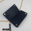 Prada Saffiano Leather Mini Bag with Chain Strap 1DH029 Black 2020