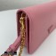 Prada Saffiano Leather Mini Bag with Chain Strap 1DH029 Pink 2020