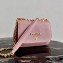 Prada Saffiano Leather Shoulder Bag 1BD275 Pink 2020
