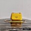 Prada Saffiano Leather Shoulder Bag 1BD275 Yellow 2020