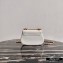 Prada Saffiano Leather Shoulder Bag 1BD275 White 2020