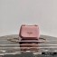 Prada Saffiano Leather Shoulder Bag 1BD275 Pink 2020