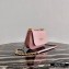 Prada Saffiano Leather Shoulder Bag 1BD275 Pink 2020