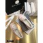 Chanel Shearling Fur Lining CC Logo Espadrilles Pink 2020