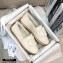 Chanel Shearling Fur Lining CC Logo Espadrilles White 2020