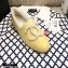 Chanel Shearling Fur Lining CC Logo Espadrilles Yellow 2020