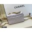 Chanel Shiny Lambskin Small Flap Bag AS1895 Pale Pink 2020