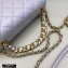 Chanel Shiny Lambskin Small Flap Bag AS1895 Pale Pink 2020
