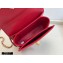 Chanel Lambskin with Onyx and Pearls Mini Flap Bag AS1889 Red 2020