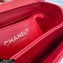 Chanel Lambskin with Onyx and Pearls Mini Flap Bag AS1889 Red 2020