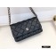 Chanel Shiny Crumpled Goatskin Wallet on Chain WOC Bag AP1530 Black 2020