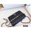 Chanel Wallet on Chain WOC Bag Black with Pearls Chain 2020