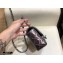Chanel Mini Flap Bag AS1665 with Circle Handle Metallic Gun Color 2020