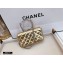 Chanel Mini Flap Bag AS1665 with Circle Handle Metallic Gold 2020
