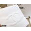 Chanel Shiny Aged Calfskin Vertical Shopping Tote Bag AS1945 White 2020