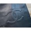 Chanel Shiny Aged Calfskin Vertical Shopping Tote Bag AS1945 Black 2020