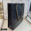 Chanel Shiny Aged Calfskin Vertical Shopping Tote Bag AS1945 Black 2020