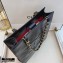 Chanel Shiny Aged Calfskin Vertical Shopping Tote Bag AS1945 Black 2020