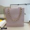 Chanel Shiny Aged Calfskin Vertical Shopping Tote Bag AS1945 Light Pink 2020